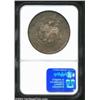 Image 4 : 1878-CC T$1 AU58 NGC. Slate-gray in color with abundant silvery luster across the stars, legends, an