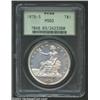 Image 1 : 1878-S T$1 MS63 PCGS. Minimally patinated with a semi-prooflike finish on the obverse, the reverse i