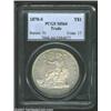 Image 3 : 1878-S T$1 MS64 PCGS. A strong candidate for inclusion in a high grade type set, this lilac-gray rep