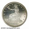 Image 1 : 1876 T$1 PR65 Cameo NGC. Type One Obverse / Type Two Reverse. Most extant proof 1876 Trade Dollars a