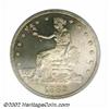 Image 1 : 1882 T$1 PR64 Cameo PCGS. The 1882 continues the proof-only tradition started with Trade Dollars in.