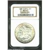 Image 3 : 1878 7/8TF S$1 Strong MS65 NGC. This lovely and original Gem displays the sharpness of strike that o