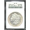 Image 1 : 1879-CC S$1 Capped Die AU55 ANACS. VAM-3. Top 100 Variety. This is a well preserved coin for the gra