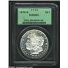 Image 1 : 1879-S S$1 MS66 Prooflike PCGS. A well struck and decidedly prooflike Gem that is lightly toned and.