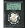 Image 1 : 1879-S S$1 MS65 Deep Mirror Prooflike PCGS. Unbelievably deep mirrors in the fields with thick, fros
