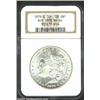 Image 1 : 1879-S S$1 Reverse of 1878 MS64 NGC. Top 100 Variety. The uppermost arrow feather is parallel rather