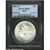 Image 3 : 1880-CC S$1 MS66 PCGS. Ex: GSA. Reverse of 1879. This coin is one of the 131,529 1880-CC Morgan Doll