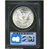 Image 2 : 1880-CC S$1 8 Over High 7 MS65 PCGS. The 7 underdigit is clearly visible beneath the second 8 in the