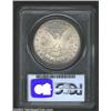 Image 2 : 1880-CC S$1 8 Over 7 Reverse of 1878 MS64 PCGS. There is a tiny remnant of the 7 underdigit at the b