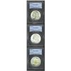 Image 1 : 1880-O S$1 MS63 PCGS, the portrait has rich lemon-gold patina, lustrous with a typical strike; 1921-