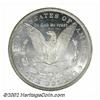 Image 2 : 1880/79-O S$1 MS64 Prooflike NGC. OVD. VAM-4. Top 100 Variety. This is the most clear and, hence, th