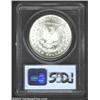 Image 2 : 1881-CC S$1 MS65 PCGS. Ex: GSA. A razor-sharp Gem with intense luster and clean surfaces. The cheek.