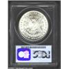 Image 2 : 1881-CC S$1 MS66 PCGS. Pearl-gray in color with infrequent hints of tan patina. A well struck and lu