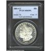Image 1 : 1881-CC S$1 MS63 Prooflike PCGS. An always-popular date, the present survivor is reflective in the f