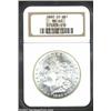 Image 1 : 1882-CC S$1 MS66 NGC. The devices have a wisp of tan patina. A highly lustrous Gem with an impressiv