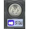 Image 2 : 1882-O/S S$1 MS64 PCGS. VAM-4. Top 100 Variety. The curve of an S is unmistakable within the lower h