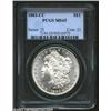 Image 1 : 1883-CC S$1 MS65 PCGS. A flashy Gem that has a razor-sharp strike and relentlessly preserved surface