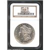 Image 1 : 1883-S S$1 MS61 NGC. A well struck and highly lustrous specimen that has wispy gold patina. The chee