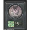 Image 2 : 1883-S S$1 MS63 PCGS. This sharply impressed example exhibits rich champagne-lilac iridescence on th