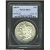 Image 3 : 1883-S S$1 MS64 PCGS. A near-Gem example of this scarce, early S-mint Dollar. The surfaces are brigh