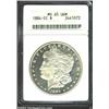 Image 1 : 1884-CC S$1 MS65 Ultra Deep Mirror Prooflike ANACS. VAM-7. The 18 in the date is boldly doubled at t