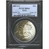Image 1 : 1885-CC S$1 MS64 PCGS. Ex: GSA. A lustrous near-Gem with a brilliant reverse and lovely bands of gol