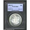 Image 1 : 1885-CC S$1 MS65 PCGS. Both sides are boldly struck and lustrous, but, whereas the obverse is brilli