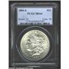Image 1 : 1886-S S$1 MS64 PCGS. VAM-2. Top 100 Variety. The mintmark is repunched, with traces of the former m