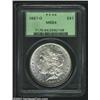 Image 1 : 1887-O S$1 MS64 PCGS. Boldly struck aside from slight softness in the hair curl above the ear of Lib