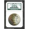 Image 1 : 1888 S$1 MS66 * NGC. Ex: Binion. The left obverse has gorgeous arcs of gold, ruby-red, and sea-green
