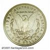 Image 2 : 1889-CC S$1 AU50 ANACS. A pearl-gray example of this important key date. The centers have light rub,