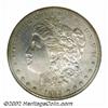 Image 1 : 1889-CC S$1--Cleaned, Retoned--ANACS. Unc Details, Net AU50. An important Mint State survivor of thi