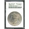 Image 3 : 1889-CC S$1--Cleaned, Retoned--ANACS. Unc Details, Net AU50. An important Mint State survivor of thi
