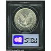 Image 4 : 1889-CC S$1 AU53 PCGS. This is the finest of several '89-CC Morgans in this sale. The surfaces are p