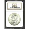 Image 1 : 1889-S S$1 MS65 NGC. A well struck, brilliant, and flashy Gem that has beautifully preserved fields.