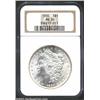 Image 1 : 1890 S$1 MS65 NGC. Not far from fully brilliant, but the lower reverse has a wisp of gold color. A w
