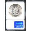 Image 2 : 1890 S$1 MS65 NGC. Not far from fully brilliant, but the lower reverse has a wisp of gold color. A w