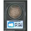 Image 2 : 1891-CC S$1 MS63 PCGS. VAM-3. Top 100 Variety. The popular "spitting eagle" variety. The obverse dev