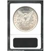 Image 2 : 1891-CC S$1 MS63 ANACS. VAM-3. Top 100 Variety. Silver-gray in appearance, the suitably lustrous, fr