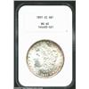 Image 3 : 1891-CC S$1 MS65 NGC. Whereas most earlier CC-mint Morgans with lower mintages are easily obtainable