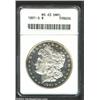Image 1 : 1891-S S$1 MS63 Deep Mirror Prooflike ANACS. Unfathomably deep mirrors with sufficient frost on the.