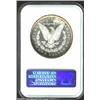 Image 2 : 1891-S S$1 MS64 Deep Mirror Prooflike NGC. Rich golden-brown and aqua peripheral patina, with a shor