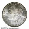 Image 1 : 1892 S$1 MS64 NGC. A lustrous near-Gem that has wisps of tan patina. Well struck with immaculate fie