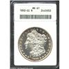Image 1 : 1892-CC S$1 MS61 ANACS. Sharply struck with otherwise untoned surfaces, the obverse reveals some dap