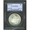 Image 1 : 1892-CC S$1 MS63 PCGS. Light golden-brown peripheral patina. Lustrous, clean, and attractive for the