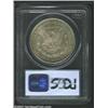 Image 2 : 1893 S$1 MS63 PCGS. Muted rose and olive toning covers most of each side. Well struck with minimal a