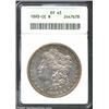 Image 1 : 1893-CC S$1 XF45 ANACS. The '93-CC is a scarce and popular issue in all grades. This Choice XF examp