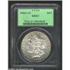 Image 1 : 1893-CC S$1 MS61 PCGS. Both sides are sharply struck--an uncommon feature for this often poorly prod