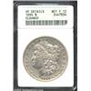 Image 1 : 1894 S$1--Cleaned--ANACS. VF Details, Net Fine12. Steel-gray surfaces with a bit of tan color over t