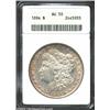 Image 1 : 1894 S$1 AU50 ANACS. One of only 110,000 business strikes produced, this minimally worn survivor dis
